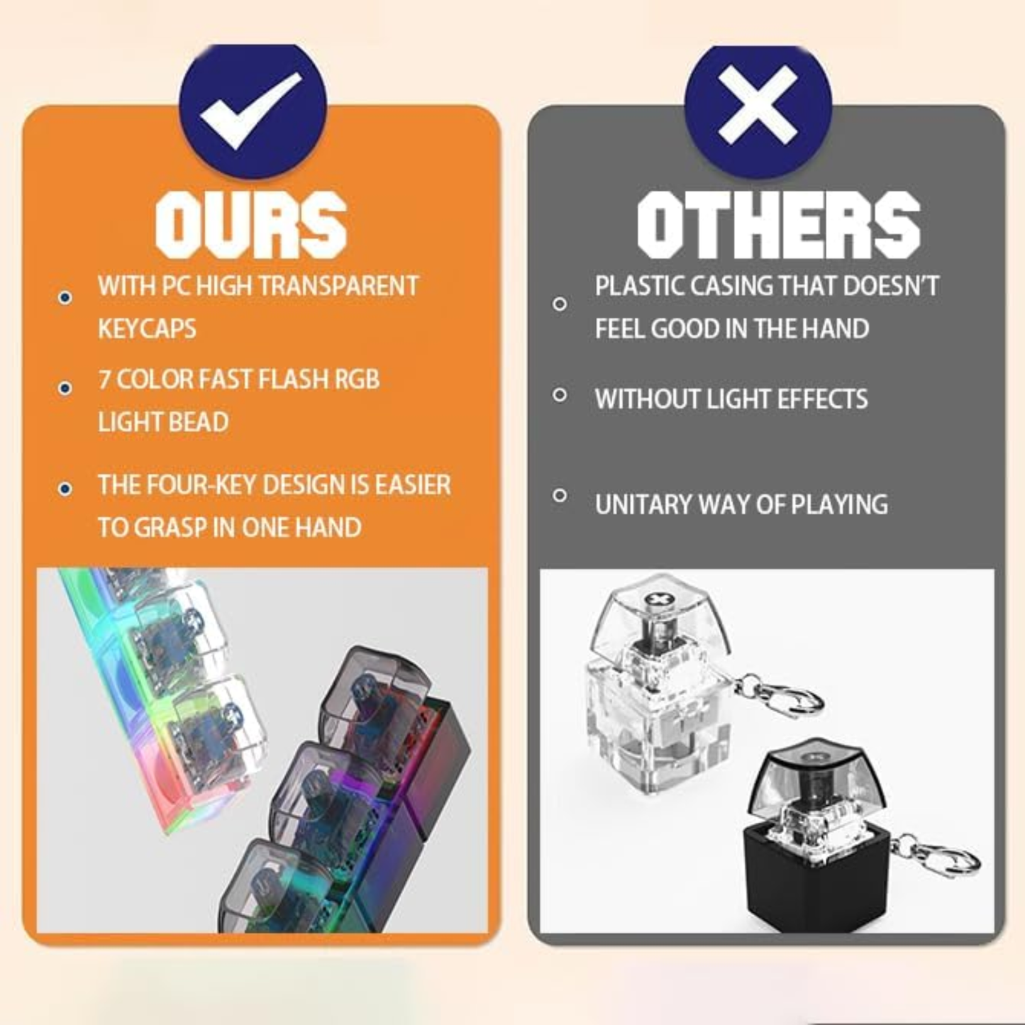 Llavero RGB Antiestrés